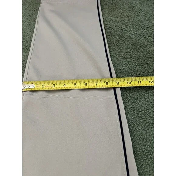 New Balance Grey Adversary 2 Blue Piped Baseball Pants Mens Medium NWT BMP216